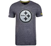 New Era Pittsburgh Steelers Tee/T Shirt NFL Two Tone Graphite - M