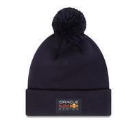 New Era Red Bull Racing Bobble Knit Beanie Colour: Night, Size: Adult