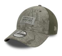 New Era Red Bull Racing F1 39THIRTY Cap, Corduroy, Grey and Green, Stretch Fit