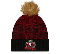 New Era Salute to Service NFL 2022Winter Knit Bobble Hat (Red - San Francisco 49Ers)