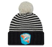 New Era Salute to Service Women's Beanie Miami Dolphins - One Size