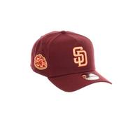 New Era San Diego Padres MLB 50th Anniversary Sidepatch Maroon 9Forty A-Frame Snapback Cap