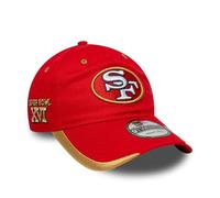 New Era San Francisco 49ers Superbowl Sidepatch 9Twenty Snapback Cap red