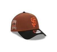New Era San Francisco Giants MLB Harvest 50th Anniversary Brown Black 9Forty A-Frame Snapback Cap - One-Size