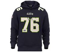 New Era Seattle Seahawks NFL Established Number Navy Hoody