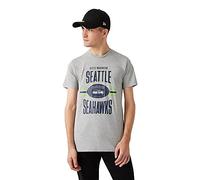 New Era Seattle Seahawks NFL Football T-Shirt - M Grey