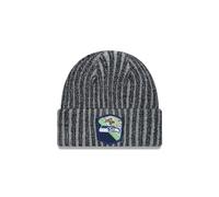 New Era Seattle Seahawks NFL Salute to Service 2023 Black Cuff Knit Beanie