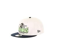 New Era Seattle Seahawks NFL White Original Teamcolour Helmet Blue 9Fifty Snapback Cap