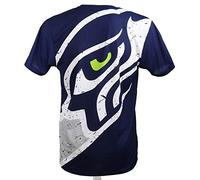 New Era Seattle Seahawks T-Shirt with Big Logo in Navy for Men and Women