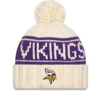 New Era Sideline Women Knit Beanie - NFL Minnesota Vikings - One Size White