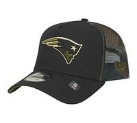New Era Snapback Trucker Cap - New England Patriots Wood - One Size