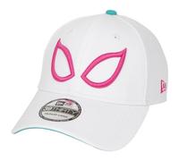New Era Spider-Gwen Character Armor 39Thirty Fitted Hat (UK, Alpha, L, XL, White)