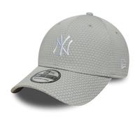 New Era Adults 39Thirty Stretch Mesh MLB New York Yankees Baseball Cap Hat Size Small/Medium Grey