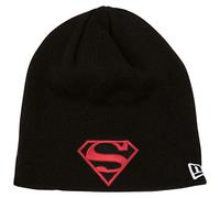 New Era Superman Classic Logo Knit Beanie Black
