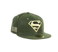 New Era Superman DC US-Flag Green 59Fifty Baseball Cap