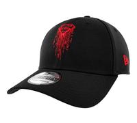 New Era Superman Spray Paint Drip Logo 39Thirty Fitted Hat (UK, Alpha, M, L, Black)