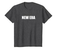 New Era T-Shirt, Kids, Dark Heather Grey, 2 Years