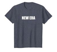 New Era T-Shirt, Kids, Heather Blue, 6 Years