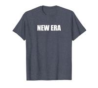 New Era T-Shirt, Men, Heather Blue, XL