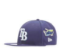 New Era Tampa Bay Rays Patch Embroidery 59Fifty Cap Navy 7 3/8