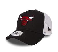 New Era Adjustable Mesh Trucker Cap - Chicago Bulls Black