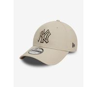 New Era Baseball Cap Team Outline 9Forty New York Yankees Stone Black