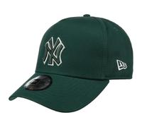 New Era Adult's 9Forty Aframe Outline MLB New York Yankees Baseball Cap Hat Dark Green