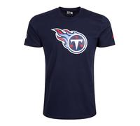 New Era Tennessee Titans T Shirt NFL Team Logo Navy - L