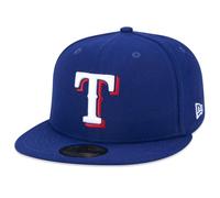 New Era Texas Rangers 59fifty Basecap Authentic On Field MLB Navy - 7-56cm