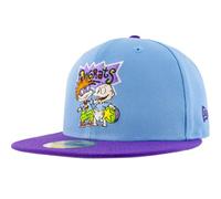 New Era The Rugrats Tommy and Chuckie 59Fifty Fitted Hat (UK, Numeric, 8, Blue)
