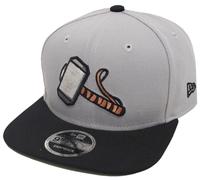 New Era Thor Gray Snapback Cap Black UV 9Fifty 950 OSFA Basecap Limited Edition