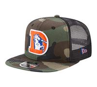 New Era Throwback Denver Broncos Mesh 9Fifty Snapback Cap Wood camo