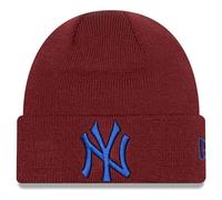 New Era Toddler New York Yankees MLB Fine Knit Cuffed Beanie Hat - Red - 2-4 Yrs