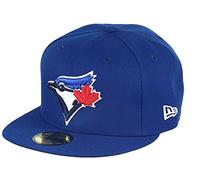 New Era Toronto Blue Jays MLB Cap 59Fifty Basecap Baseball Kappe Blau - 7 3/4-62cm (XXL)