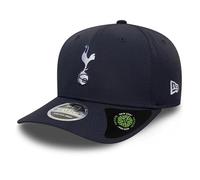 New Era Tottenham Hotspur FC, Spurs, Football, Official Merchandise, Recycled, Navy, Stretch Snapback, Baseball Cap, Hat