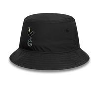 New Era Tottenham Hotspur, Spurs, Football, Iridescent Logo, Black, Bucket Hat (UK, Alpha, S, Black)
