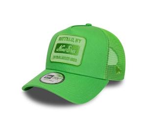 New Era Trucker Cap A-Frame - Summer mesh Cap with Front Logo Patch - Stylish Snapback Cap for Men & Women - Adjustable