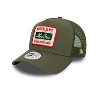 New Era Trucker Cap Adjustable Closure Summer Curved Visor Buffalo hat Green