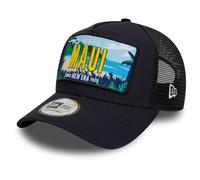 New Era Trucker Cap - License Plate Hawaii Maui - One Size Navy
