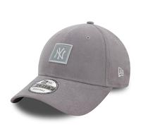 New Era 9FORTY Strapback Cap Cord Patch New York Yankees Grey