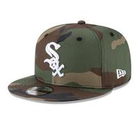 New Era Unisex-Adult MLB 9Fifty Camo Primary Logo Adjustable Snapback Hat Cap One Size Fits All, Chicago White Sox, One size