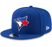 New Era Unisex-Adult MLB 9Fifty Team Color Primary Logo Adjustable Snapback Hat Cap One Size Fits All - Toronto Blue Jays Blue