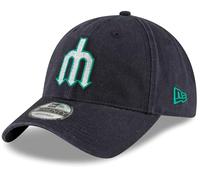 New Era Unisex-Adult MLB Core Classic 9TWENTY Team Alternate 2 Adjustable Hat Cap One Size Fits All, Seattle Mariners, One Size