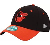 New Era Unisex-Adult MLB The League 9FORTY 2-Tone Adjustable Hat Cap One Size Fits All, Baltimore Orioles, One Size