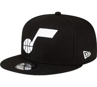 New Era Unisex-Adult NBA 9FIFTY Team Color Primary Logo Adjustable Snapback Hat Cap One Size Fits All, Black, One Size
