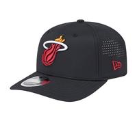 New Era Unisex-Adult NBA Adventure Perform 9SEVENTY Basketball Team Color Stretch Adjustable Snapback Hat One Size Fits All, Miami Heat, One size