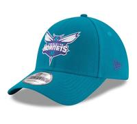 New Era Unisex-Adult NBA The League 9FORTY Basketball Team Color Adjustable Hat Cap One Size Fits All, Charlotte Hornets - Teal, One size