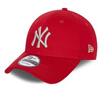 New Era Unisex Baseball Cap, Rot, Einheitsgröße