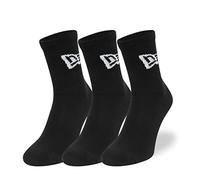 New Era Unisex Flag Crew Socks, Black, 43-46…