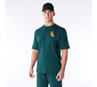 New Era Unisex League Essentials Oversized T-Shirt Chicago Whitete Sox Dark Green T-Shirt